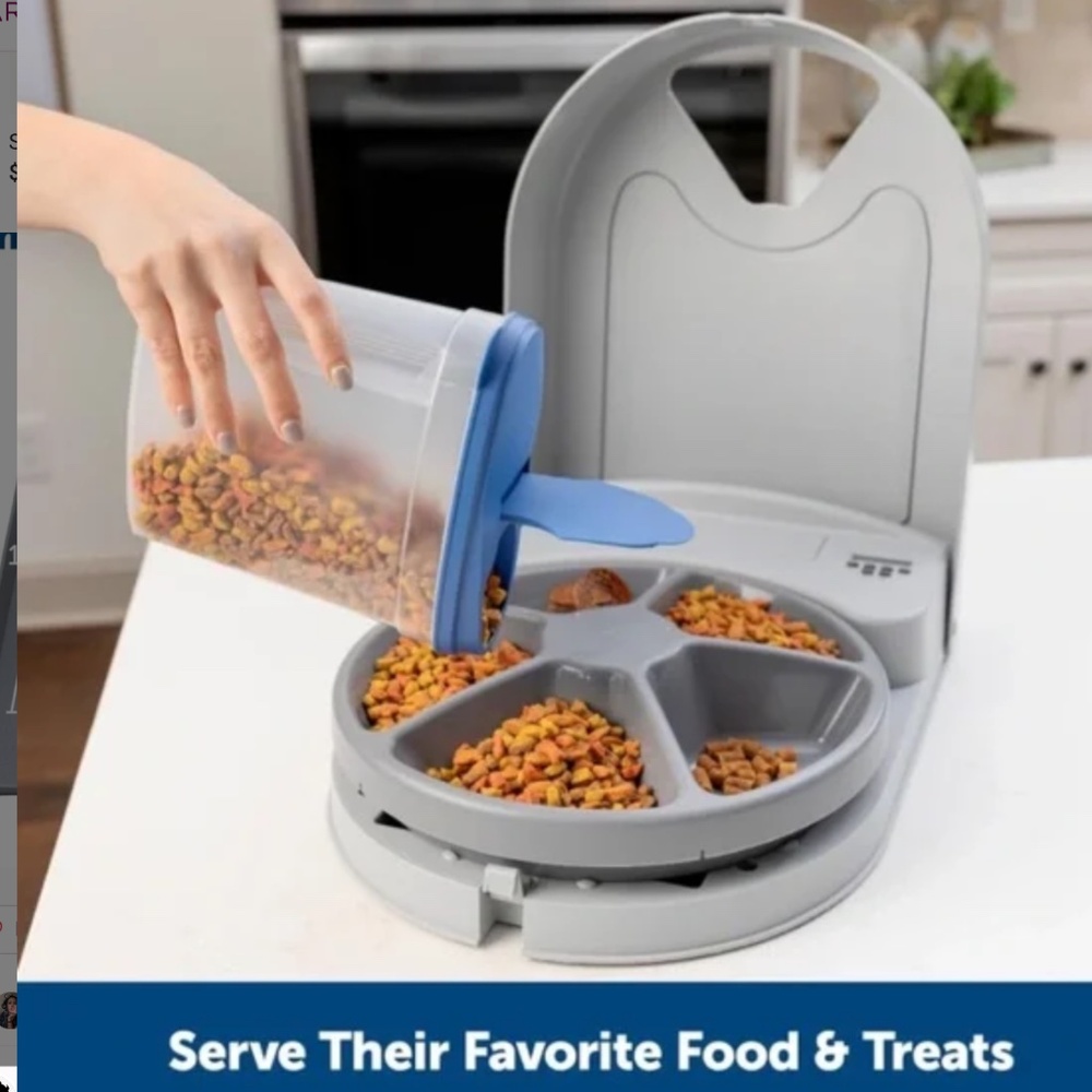 🔥HOST PICK🔥PETSAFE AUTOMATIC PET FEEDER, NEVER MISS A MEAL, PORTION CONTROL